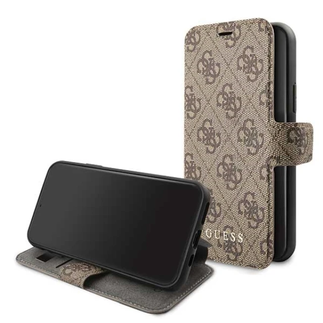 Чохол-книжка Guess 4G Book для iPhone 11 Brown (GUFLBKSN614GB)