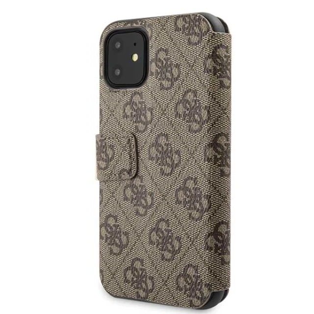 Чохол-книжка Guess 4G Book для iPhone 11 Brown (GUFLBKSN614GB)