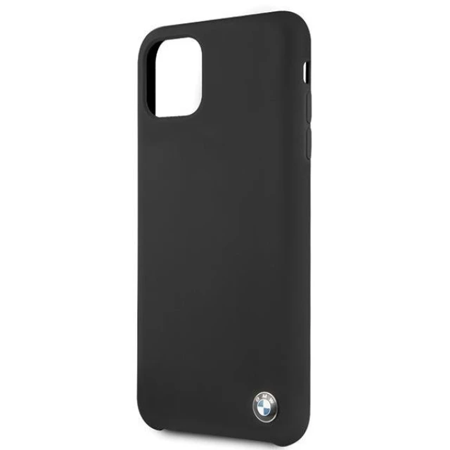 Чохол BMW для iPhone 11 Pro Max Silicone Black (BMHCN65SILBK)