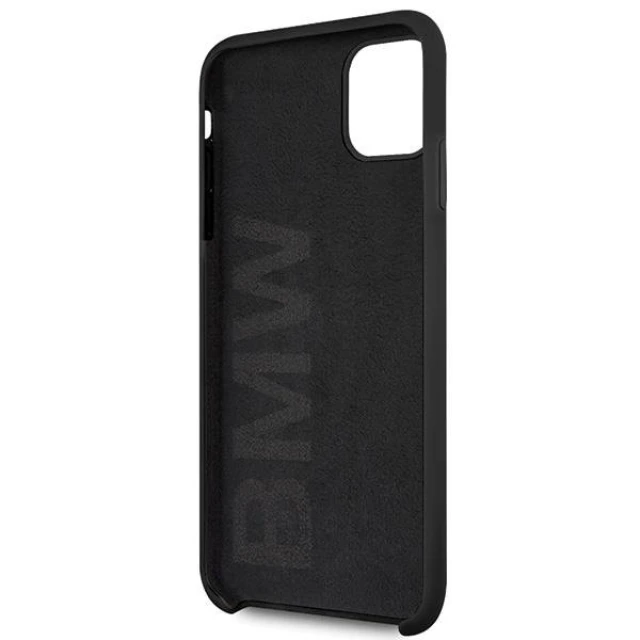 Чохол BMW для iPhone 11 Pro Max Silicone Black (BMHCN65SILBK)
