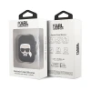 Чохол Karl Lagerfeld Silicone Iconic для AirPods 2/1 Black (KLACCSILKHBK)