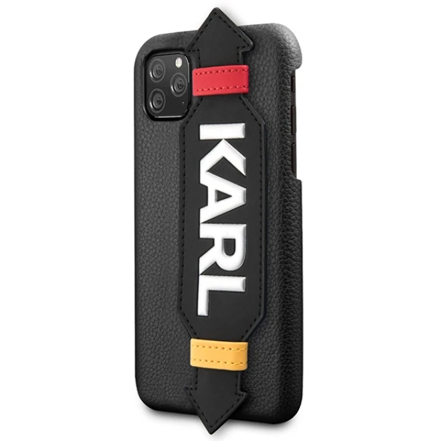 Чохол Karl Lagerfeld Strap для iPhone 11 Pro Black (KLHCN58HDAWBK)