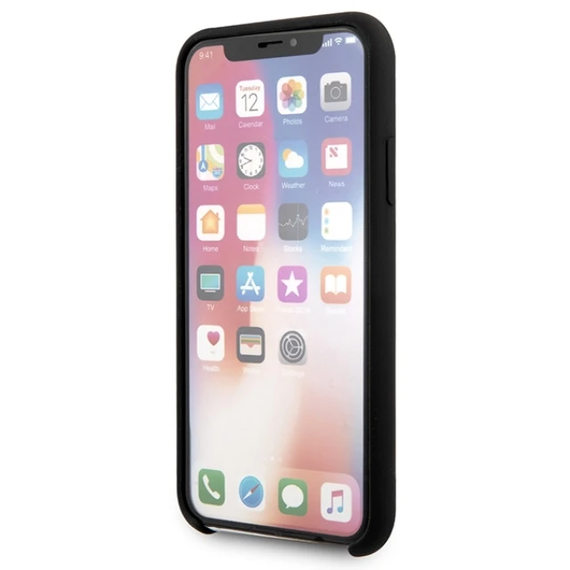 Чохол Karl Lagerfeld Glossy Bauhaus для iPhone X | XS Black (KLHCPXBHWHBK)