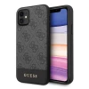 Чехол Guess 4G Stripe Collection для iPhone 11 Grey (GUHCN61G4GLGR)