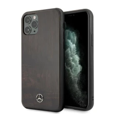 Чохол Mercedes для iPhone 11 Pro Max Wood Line Rosewood (MEHCN65VWOBR)