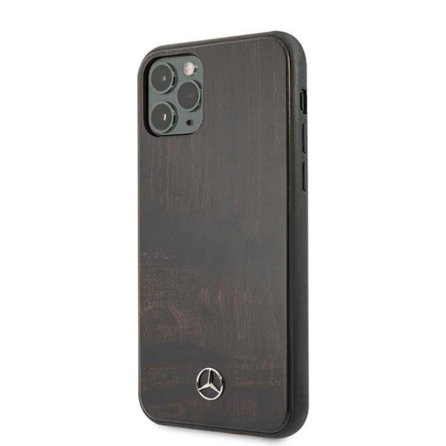 Чохол Mercedes для iPhone 11 Pro Max Wood Line Rosewood (MEHCN65VWOBR)