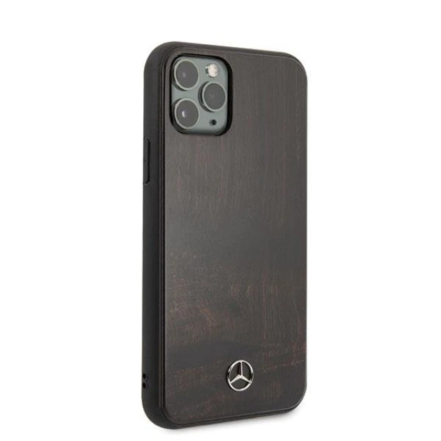 Чохол Mercedes для iPhone 11 Pro Max Wood Line Rosewood (MEHCN65VWOBR)