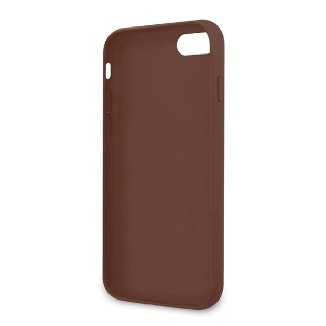 Чехол Guess 4G Stripe Collection для iPhone 7 | 8 | SE 2022/2020 Brown (GUHCI8G4GLBR)