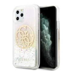 Чохол Guess Gradient Liquid Glitter Circle Logo для iPhone 11 Pro Iridescent (GUHCN58LGIRGP)