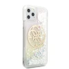 Чехол Guess Gradient Liquid Glitter Circle Logo для iPhone 11 Pro Iridescent (GUHCN58LGIRGP)
