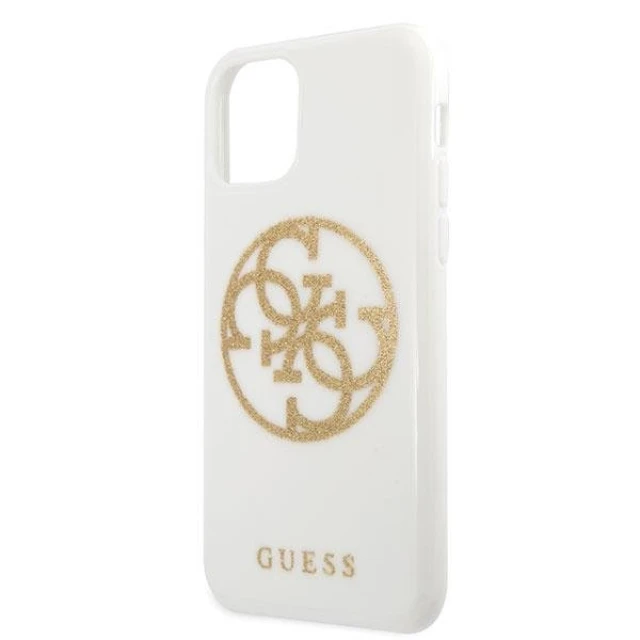 Чохол Guess Circle Logo для iPhone 11 Pro Max White (GUHCN65TPUWHGLG)