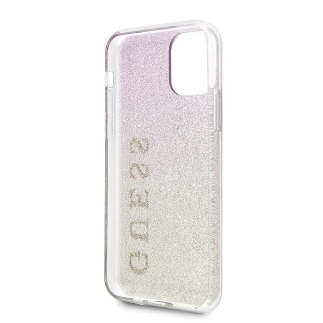 Чохол Guess Glitter Gradient для iPhone 11 Pro Max Pink (GUHCN65PCUGLGPI)