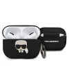 Чохол Karl Lagerfeld Silicone Iconic для AirPods Pro Black (KLACAPSILGLBK)