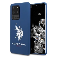 Чохол U.S. Polo Assn Silicone Collection для Samsung Galaxy S20 Ultra G988 Navy (USHCS69SLHRNV)