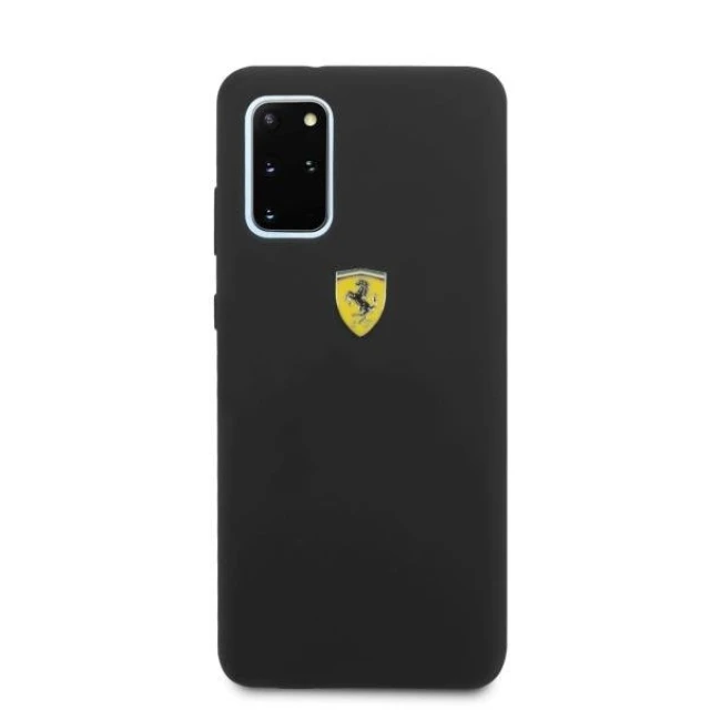 Чохол Ferrari для Samsung Galaxy S20 Plus G985 Silicone Black (FESSIHCS67BK)