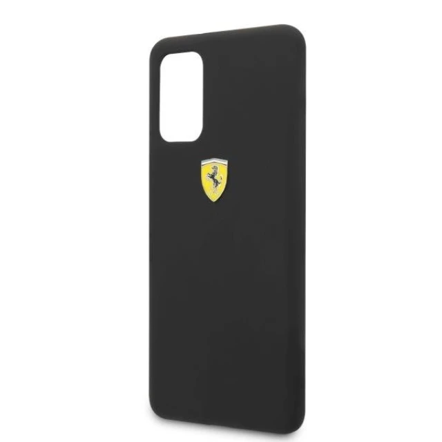 Чохол Ferrari для Samsung Galaxy S20 Plus G985 Silicone Black (FESSIHCS67BK)