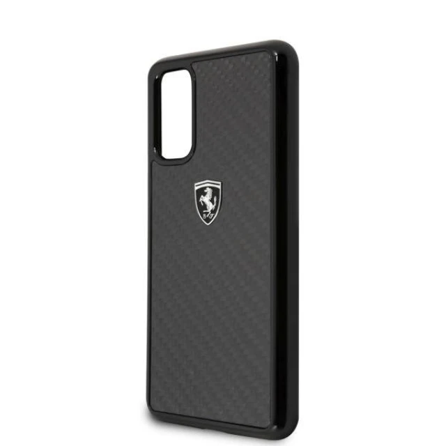 Чохол Ferrari для Samsung Galaxy S20 G980 Carbon Heritage Black (FEHCAHCS62BK)