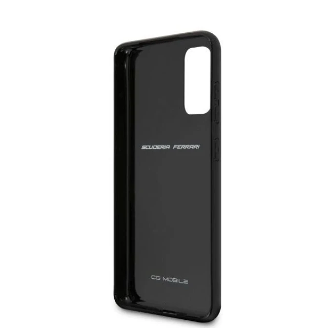 Чохол Ferrari для Samsung Galaxy S20 G980 Carbon Heritage Black (FEHCAHCS62BK)