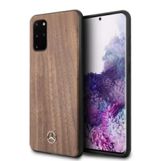 Чохол Mercedes для Samsung Galaxy S20 Plus G985 Wood Line Walnut (MEHCS67VWOLB)