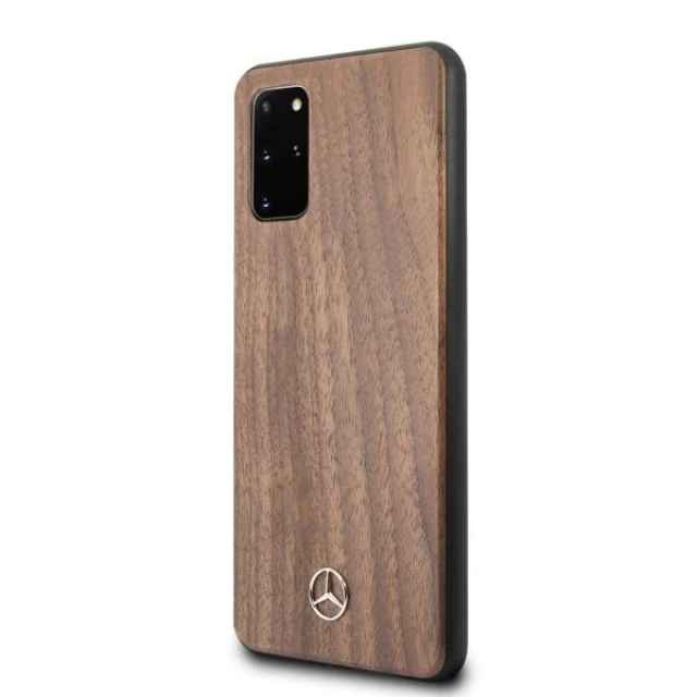 Чохол Mercedes для Samsung Galaxy S20 Plus G985 Wood Line Walnut (MEHCS67VWOLB)