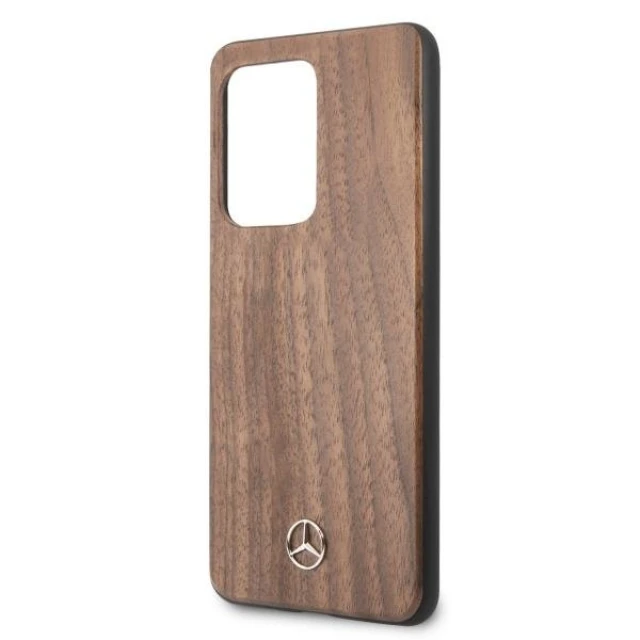 Чохол Mercedes для Samsung Galaxy S20 Ultra G988 Wood Line Walnut (MEHCS69VWOLB)
