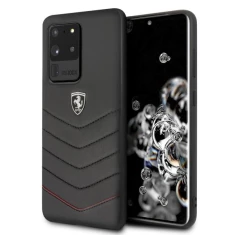 Чохол Ferrari для Samsung Galaxy S20 Ultra G988 Heritage Black (FEHQUHCS69BK)