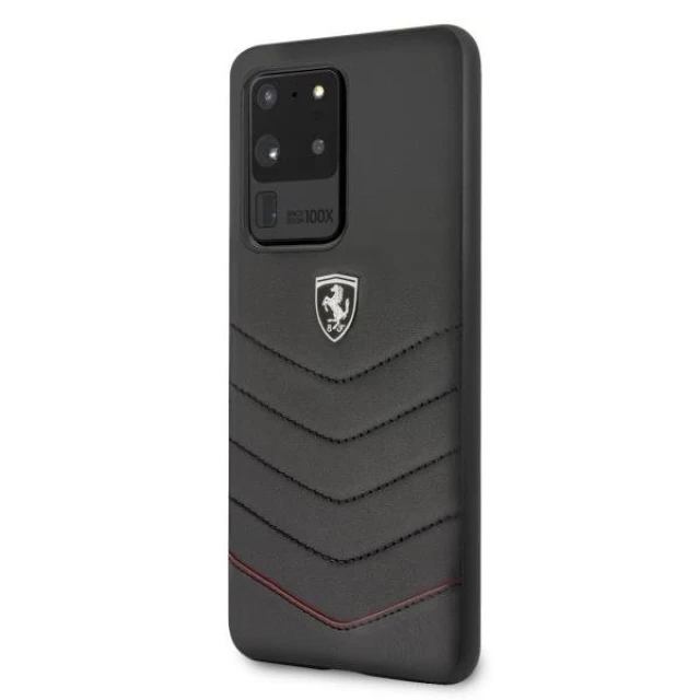 Чохол Ferrari для Samsung Galaxy S20 Ultra G988 Heritage Black (FEHQUHCS69BK)