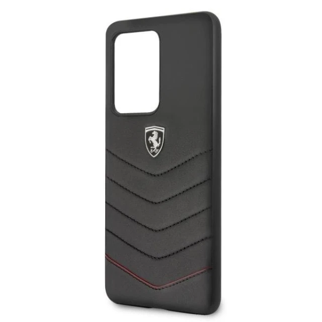 Чохол Ferrari для Samsung Galaxy S20 Ultra G988 Heritage Black (FEHQUHCS69BK)