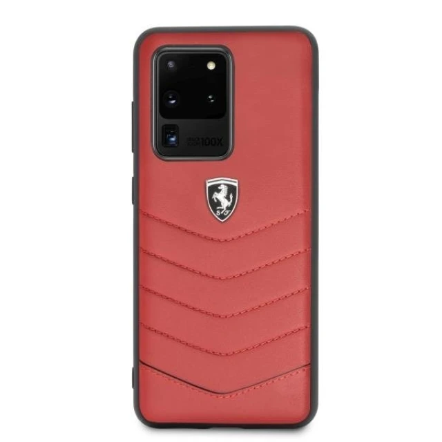 Чохол Ferrari для Samsung Galaxy S20 Ultra G988 Heritage Red (FEHQUHCS69RE)