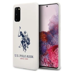 Чохол U.S. Polo Assn Silicone Collection для Samsung Galaxy S20 G980 White (USHCS62SLHRWH)