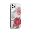 Чохол Guess Flower Desire Pink & White Rose для iPhone 11 Pro Transparent (GUHCN58ROSTRT)