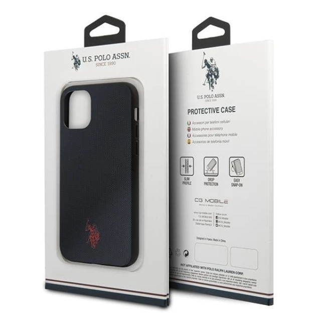 Чохол U.S. Polo Assn Polo Type Collection для iPhone 11 Pro Max Navy (USHCN65PUNV)