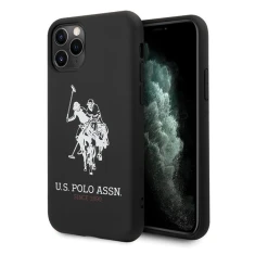 Чохол U.S. Polo Assn Silicone Collection для iPhone 11 Pro Max Black (USHCN65SLHRBK)