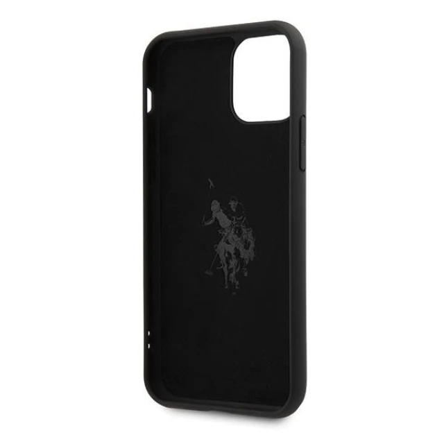 Чохол U.S. Polo Assn Silicone Collection для iPhone 11 Pro Max Black (USHCN65SLHRBK)