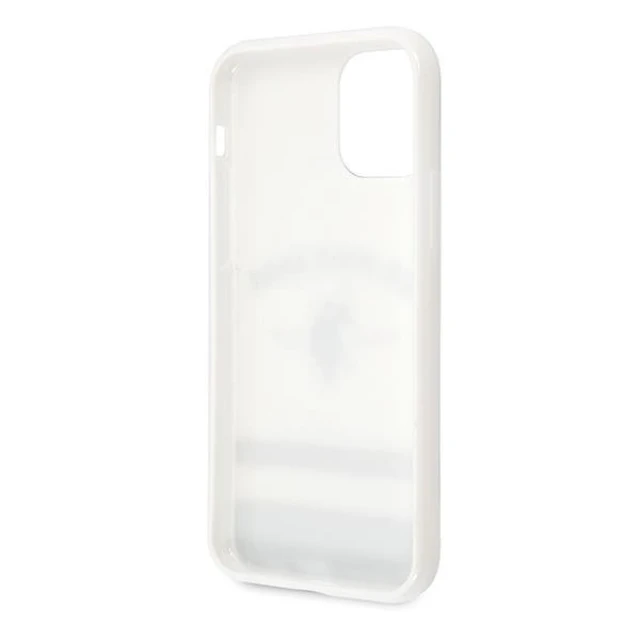 Чохол U.S. Polo Assn Tricolor Pattern Collection для iPhone 11 Pro Max White (USHCN65PCSTRB)