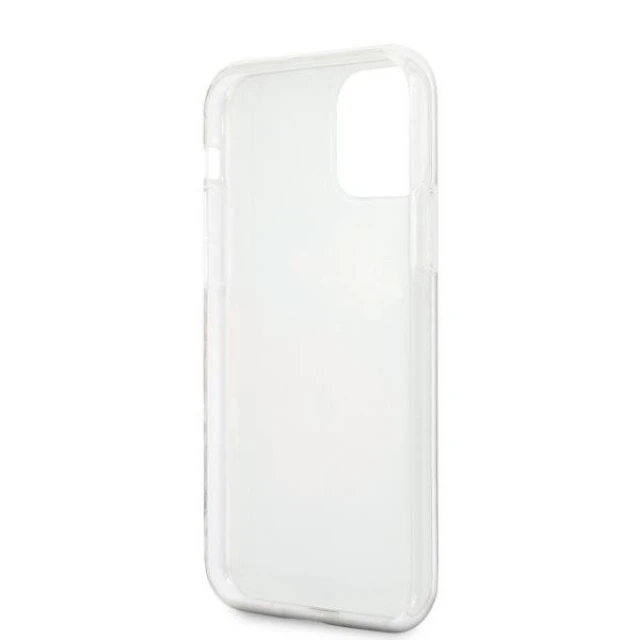 Чехол Guess Flower Collection для iPhone 11 Pro Max Black (GUHCN65IMLFL01)