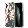 Чохол Guess Flower Collection для iPhone 11 Pro Max Blue (GUHCN65IMLFL03)