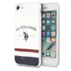 Чохол U.S. Polo Assn Tricolor Pattern Collection для iPhone SE 2020/8/7 White (USHCI8PCSTRB)