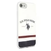 Чохол U.S. Polo Assn Tricolor Pattern Collection для iPhone SE 2020/8/7 White (USHCI8PCSTRB)