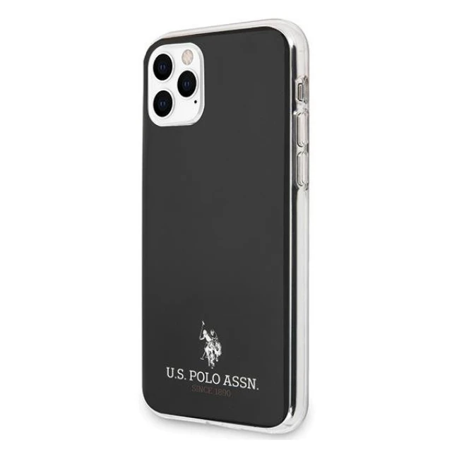 Чохол U.S. Polo Assn Shiny Big Logo для iPhone 11 Pro Max Black (USHCN65TPUBK)