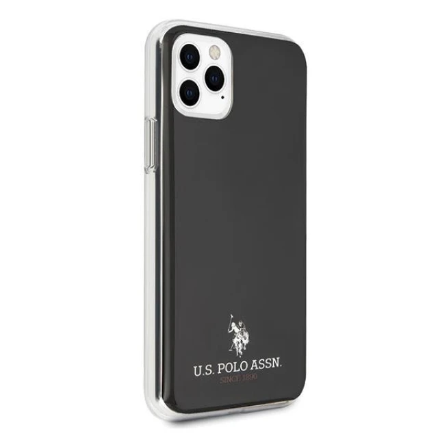 Чохол U.S. Polo Assn Shiny Big Logo для iPhone 11 Pro Max Black (USHCN65TPUBK)