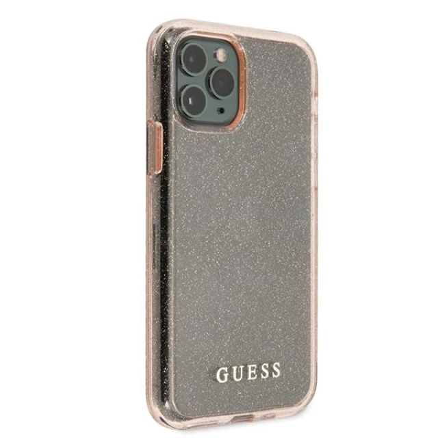 Чохол Guess Glitter для iPhone 11 Pro Pink (GUHCN58PCGLPI)