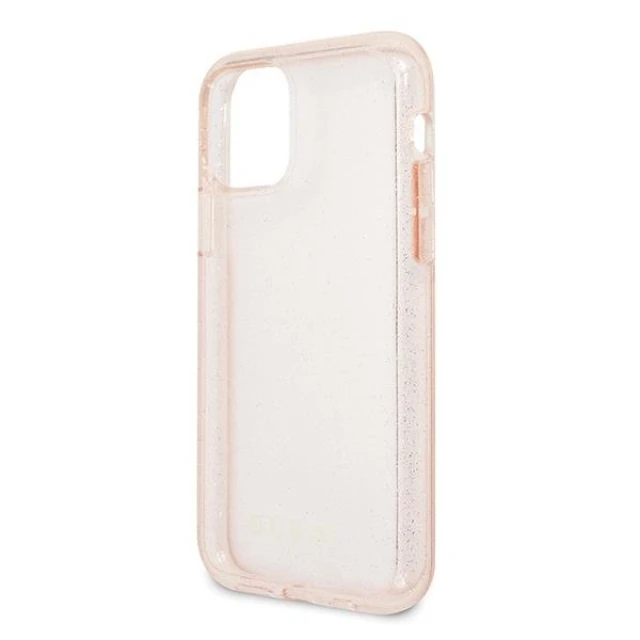 Чохол Guess Glitter для iPhone 11 Pro Max Pink (GUHCN65PCGLPI)