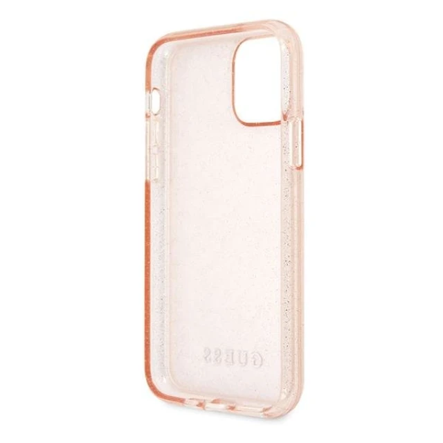 Чохол Guess Glitter для iPhone 11 Pro Max Pink (GUHCN65PCGLPI)