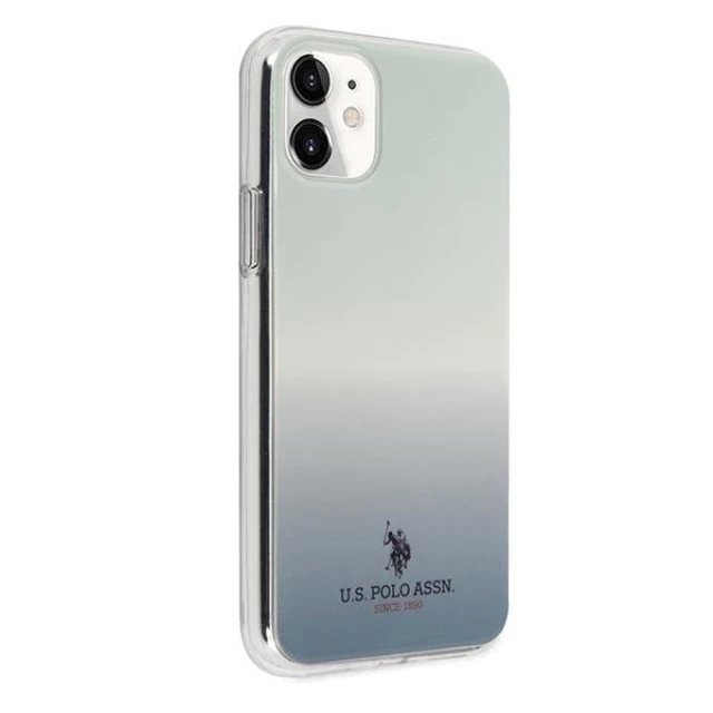Чохол U.S. Polo Assn Gradient Pattern Collection для iPhone 11 Blue (USHCN61TRDGLB)