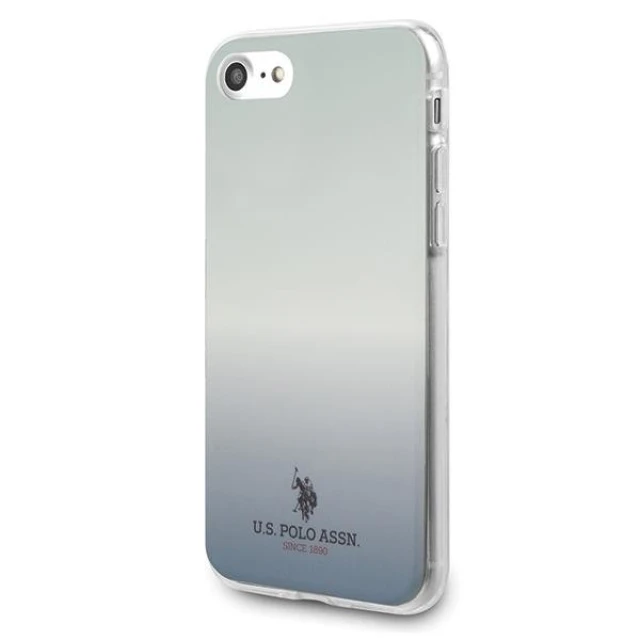 Чохол U.S. Polo Assn Gradient Pattern Collection для iPhone SE 2020/8/7 Blue (USHCI8TRDGLB )