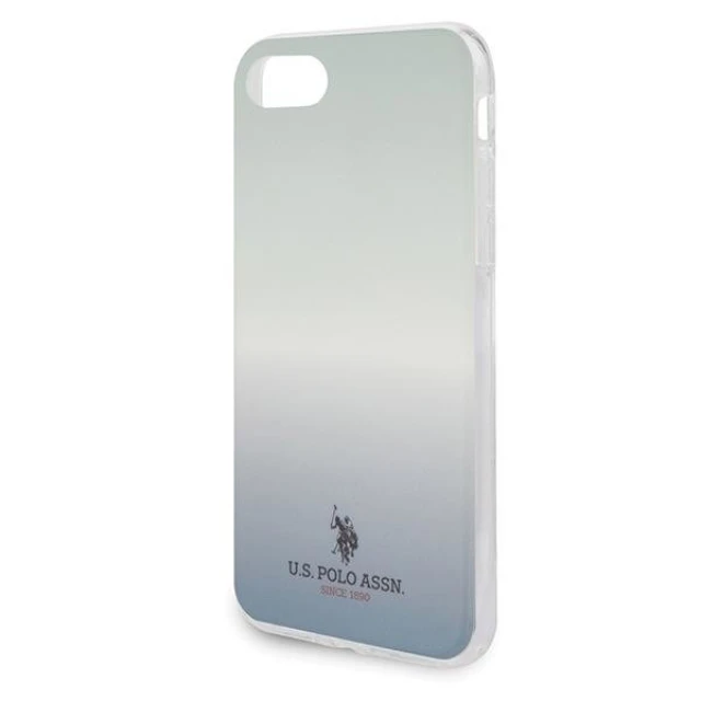 Чохол U.S. Polo Assn Gradient Pattern Collection для iPhone SE 2020/8/7 Blue (USHCI8TRDGLB )
