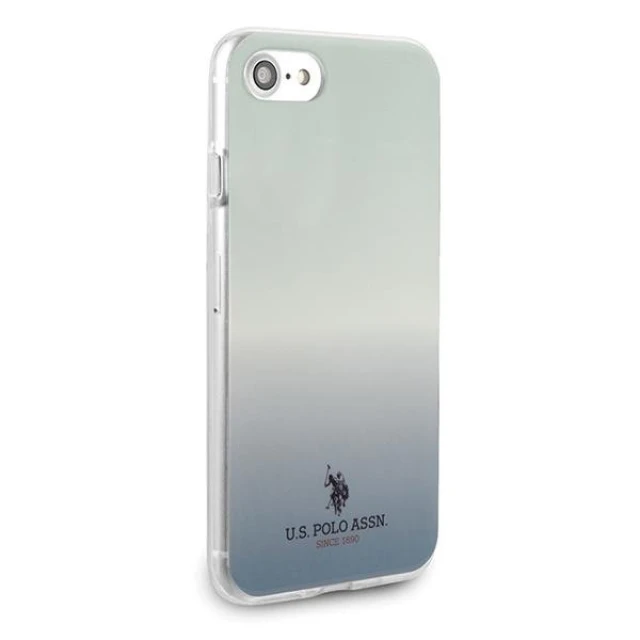 Чохол U.S. Polo Assn Gradient Pattern Collection для iPhone SE 2020/8/7 Blue (USHCI8TRDGLB )