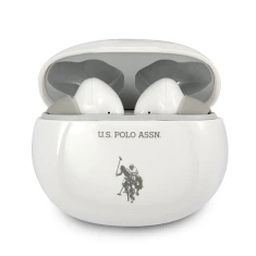Бездротові навушники U.S. Polo Assn TWS with Charging Case White (USTWS1WH)