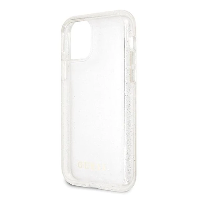 Чохол Guess Glitter для iPhone 11 Pro Silver (GUHCN58PCGLSI)
